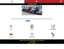Tablet Screenshot of e-zcarcredit.com